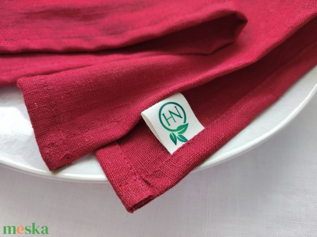 Lenvászon textil szalvéta piros 2db - otthon & életmód - konyhafelszerelés, tálalás - konyhai textil - szalvéta - Meska.hu Lenvászon textil szalvéta piros 2db - otthon & életmód - konyhafelszerelés, tálalás - konyhai textil - szalvéta - Meska.hu