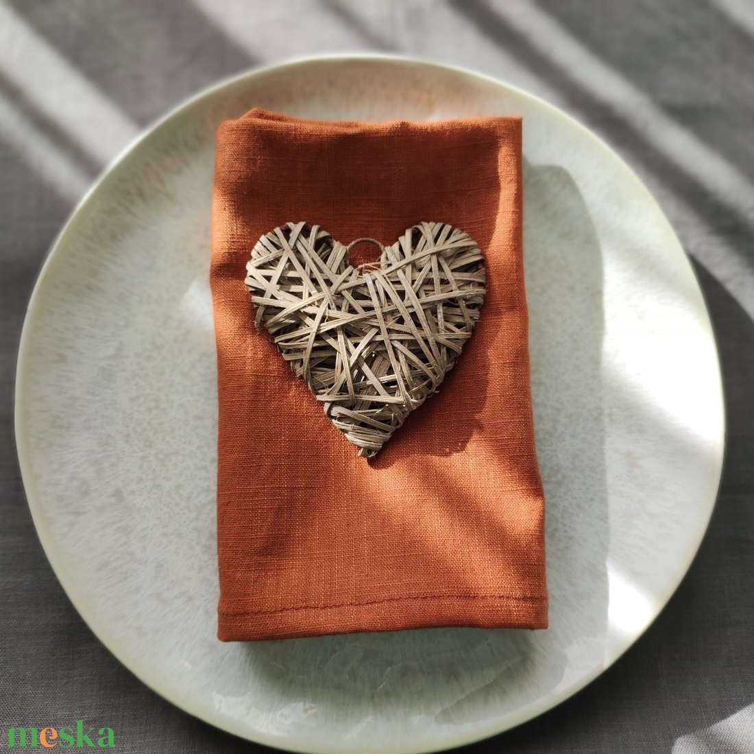 Rozsda lenvászon szalvéta 2db - otthon & életmód - konyhafelszerelés, tálalás - konyhai textil - szalvéta - Meska.hu Rozsda lenvászon szalvéta 2db - otthon & életmód - konyhafelszerelés, tálalás - konyhai textil - szalvéta - Meska.hu