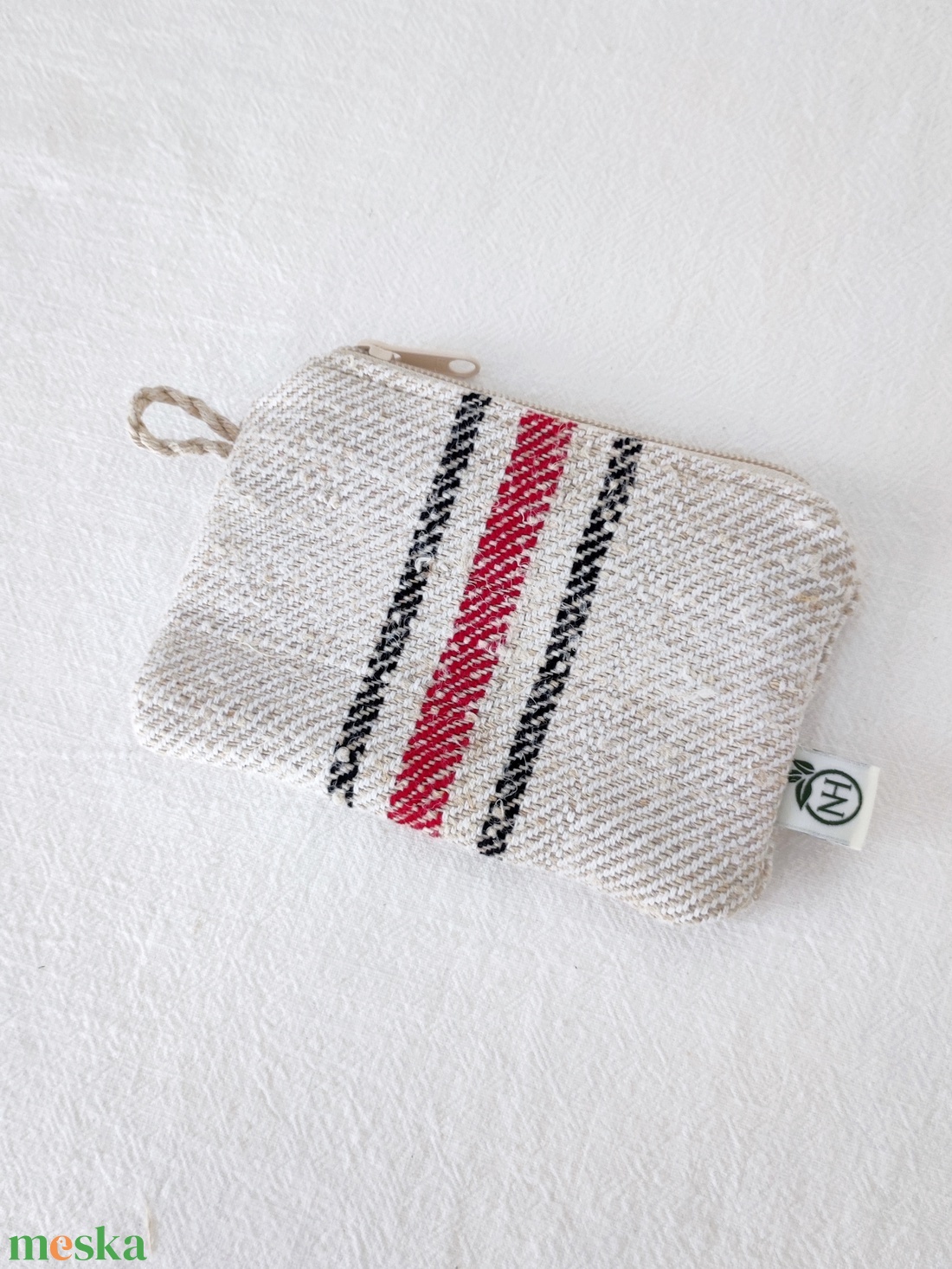 Kisméretű női kozmetikai táska - természetes zerowaste - táska & tok - neszesszer - Meska.hu