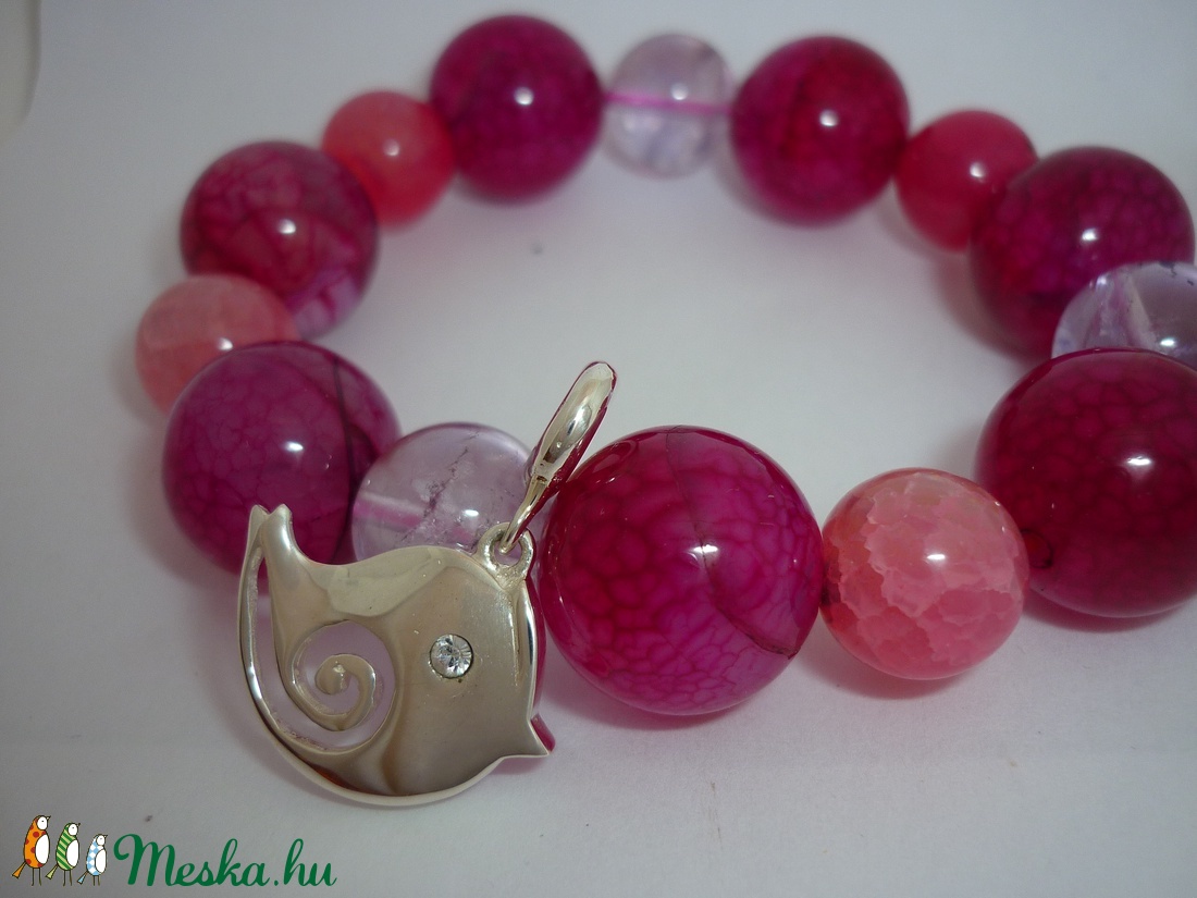 Csicsergő ezüst madár medál -  - Meska.hu