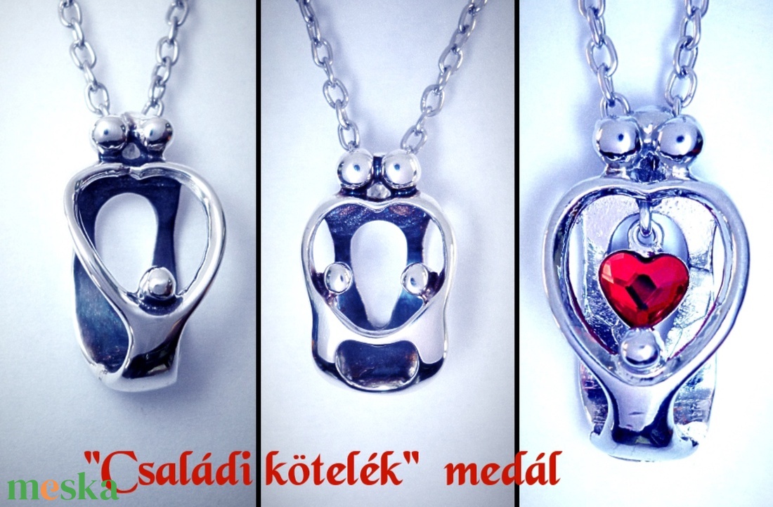 Családi kötelék ezüst medál - - Meska.hu Családi kötelék ezüst medál - - Meska.hu