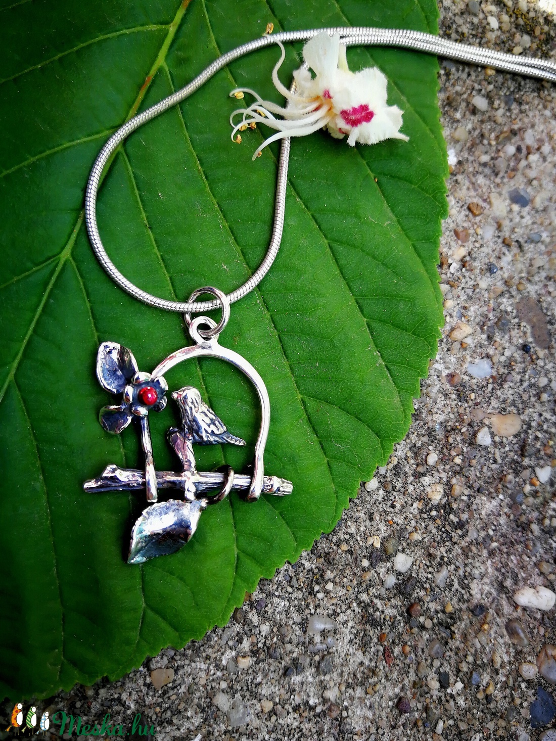 Madár medál -  - Meska.hu