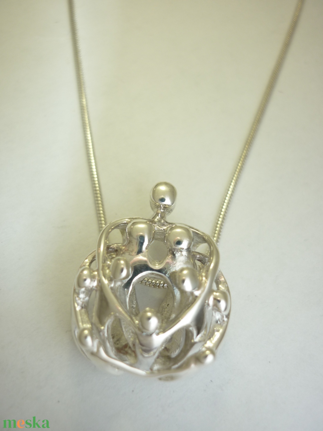 Ezüst medál GyermekÓvó - ékszer - nyaklánc - medál - Meska.hu