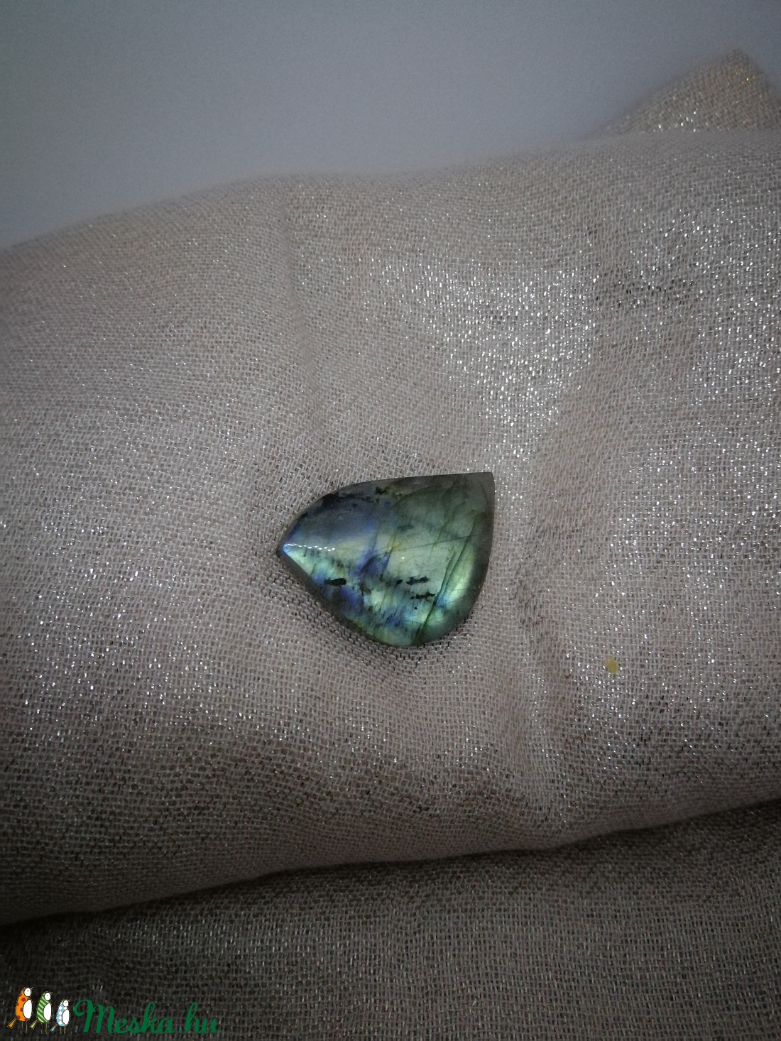 Labradorit madár bross - ékszer - kitűző és bross - Meska.hu