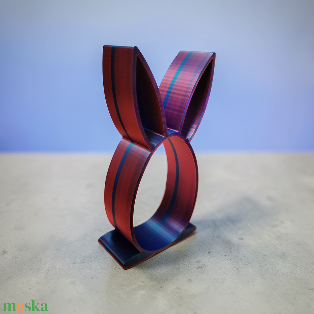 Nyuszi kinder tojás tartó  - ünnepi díszek, dekorációk - húsvéti díszek és dekorációk - húsvéti ajándékátadó - Meska.hu