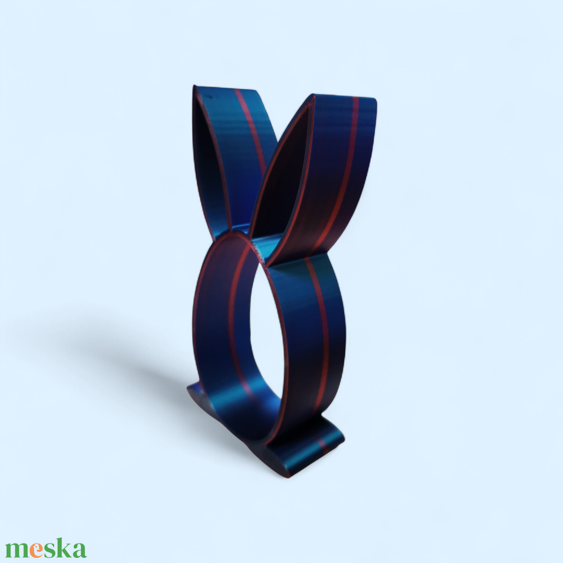 Nyuszi kinder tojás tartó  - ünnepi díszek, dekorációk - húsvéti díszek és dekorációk - húsvéti ajándékátadó - Meska.hu