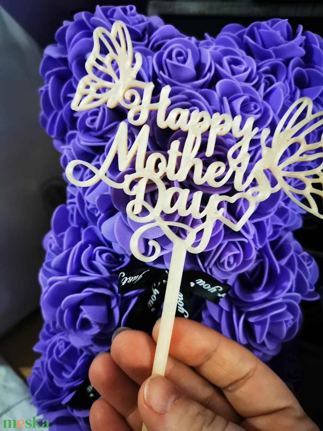 Anyák napi beszúró  - otthon & életmód - virágdekoráció - virágdíszítő kellékek - Meska.hu