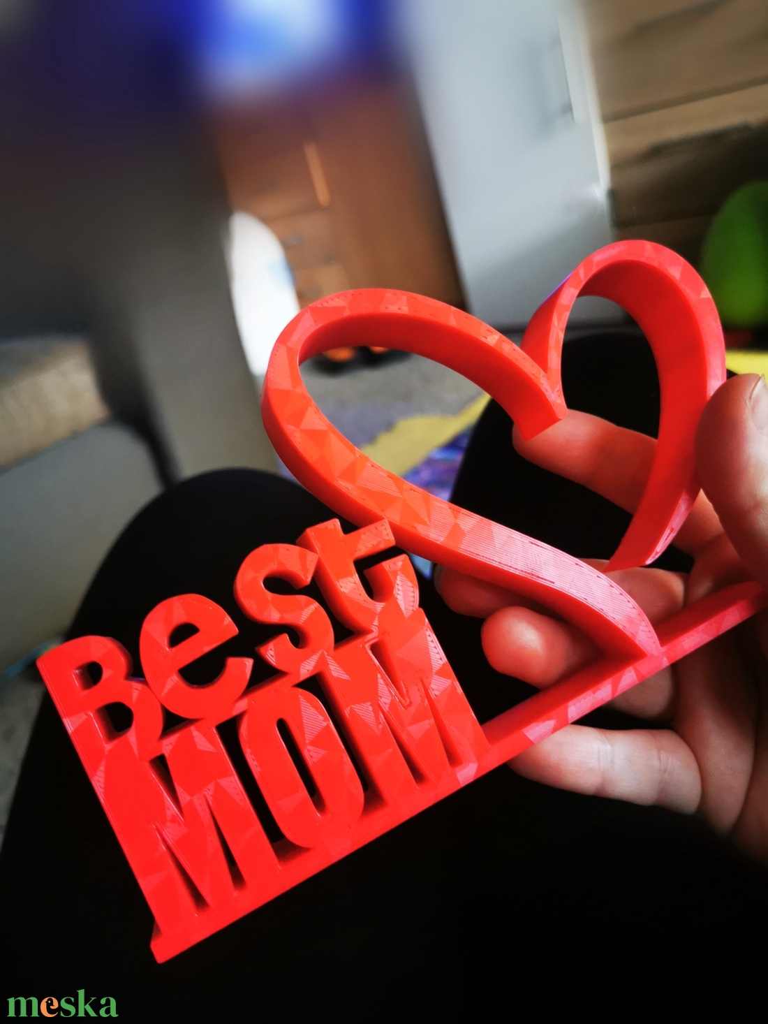 Best mom dísz  - otthon & életmód - dekoráció - asztal és polc dekoráció - asztaldísz - Meska.hu