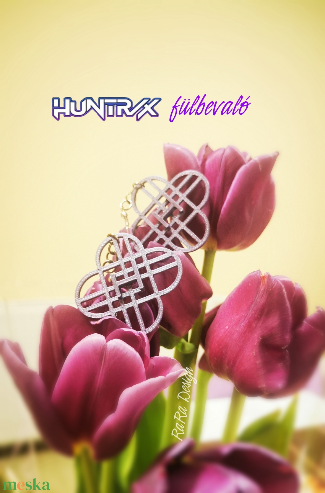 HUNTRIX fülbevaló - ékszer - fülbevaló - lógó fülbevaló - Meska.hu
