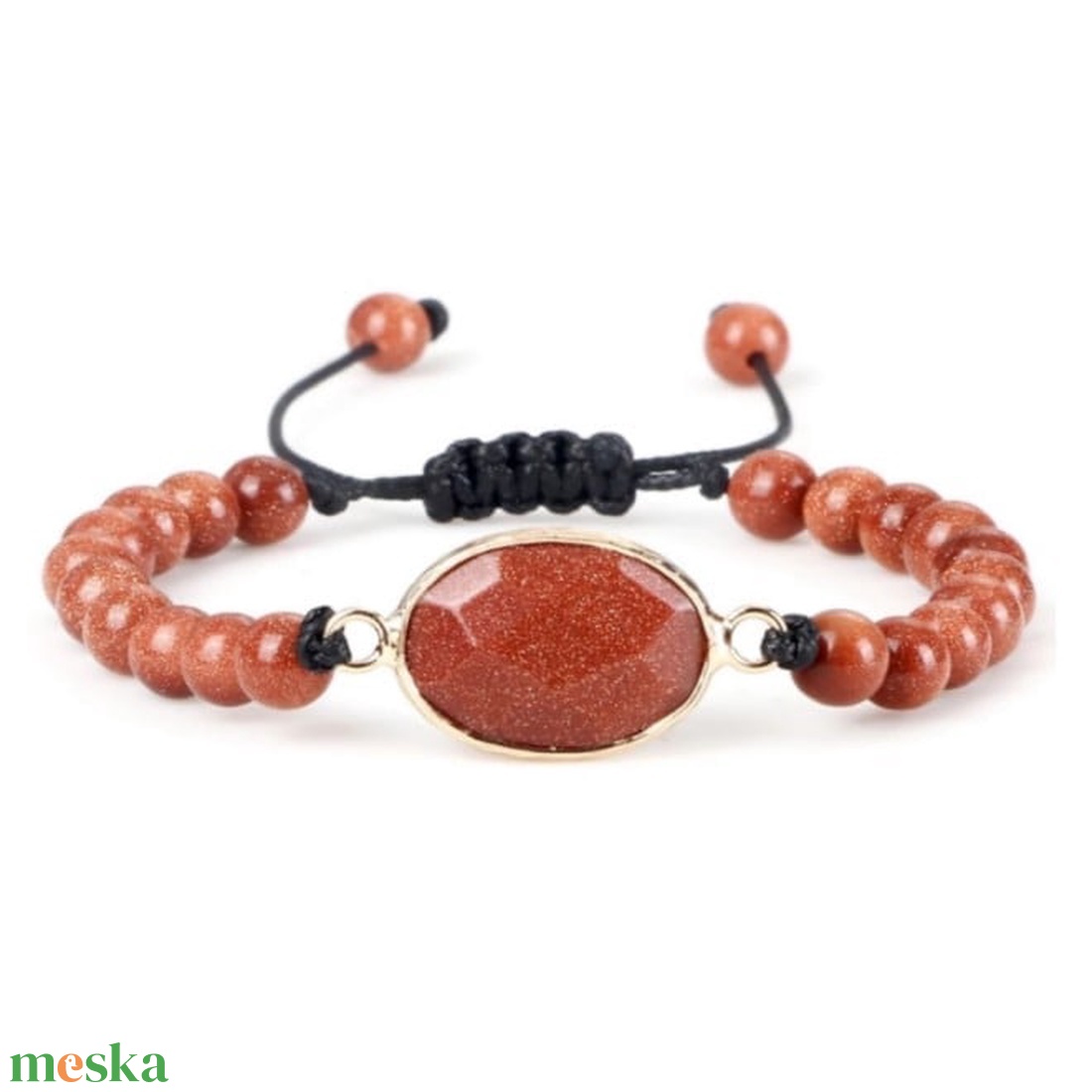 kézzel készített Karkötő goldstone állítható karkötő , női , férfi karkötő - ékszer - karkötő - gyöngyös karkötő - Meska.hu kézzel készített Karkötő goldstone állítható karkötő , női , férfi karkötő - ékszer - karkötő - gyöngyös karkötő - Meska.hu
