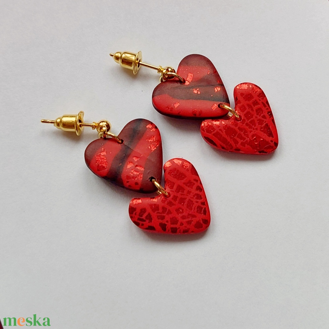 Fülbevaló - ékszer - fülbevaló - lógó fülbevaló - Meska.hu