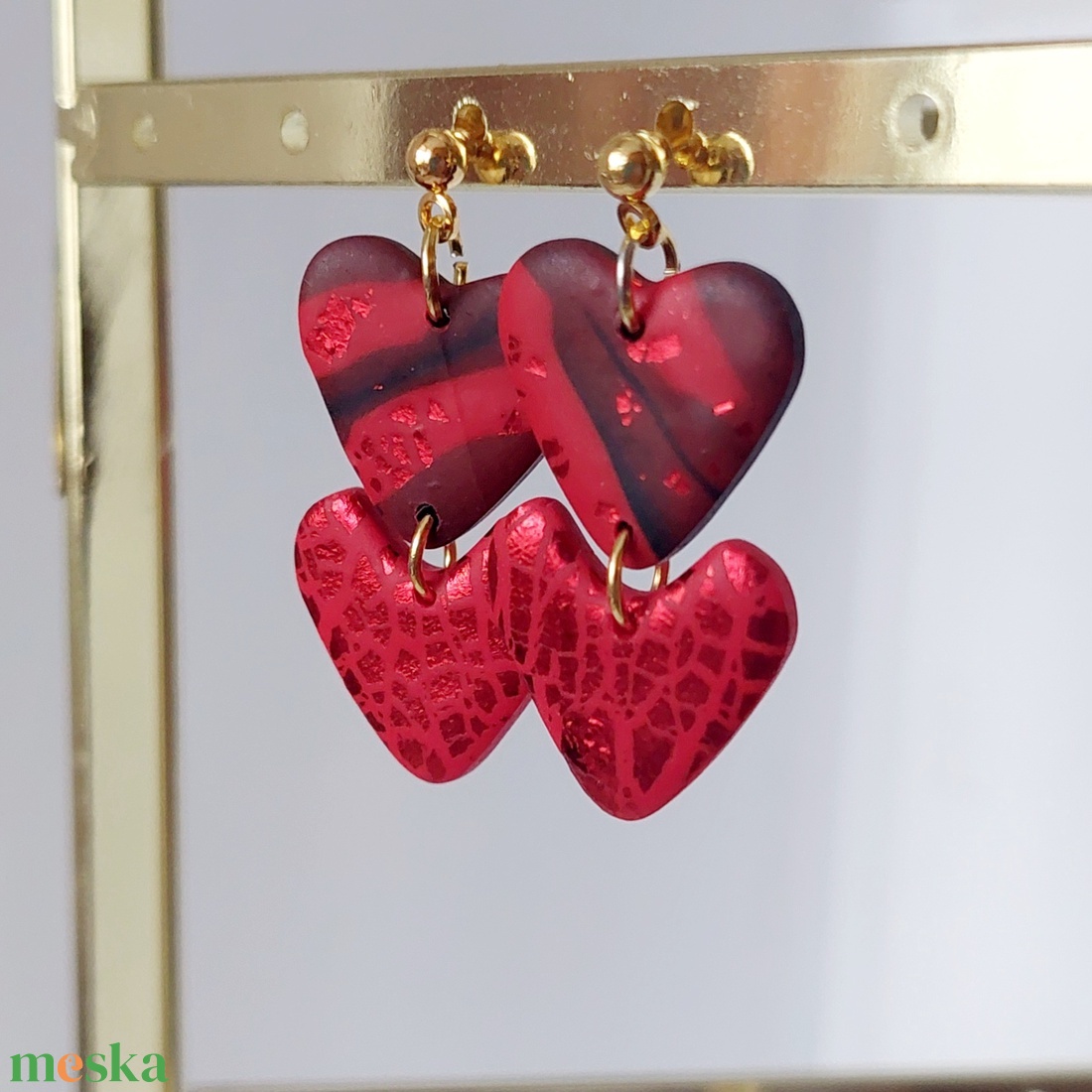 Fülbevaló - ékszer - fülbevaló - lógó fülbevaló - Meska.hu