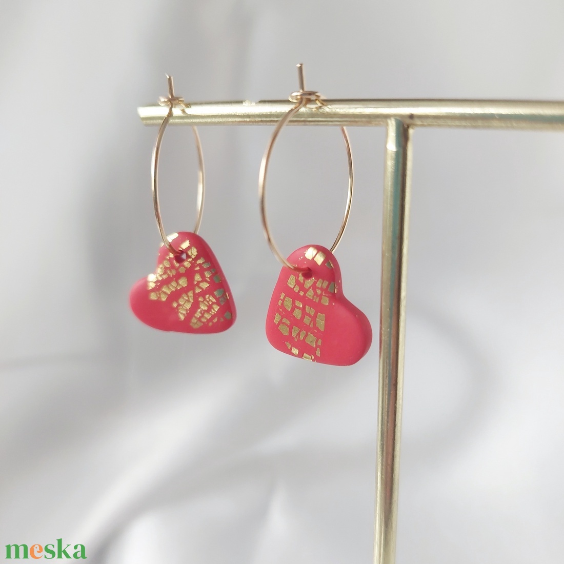 Fülbevaló  - ékszer - fülbevaló - karika fülbevaló - Meska.hu