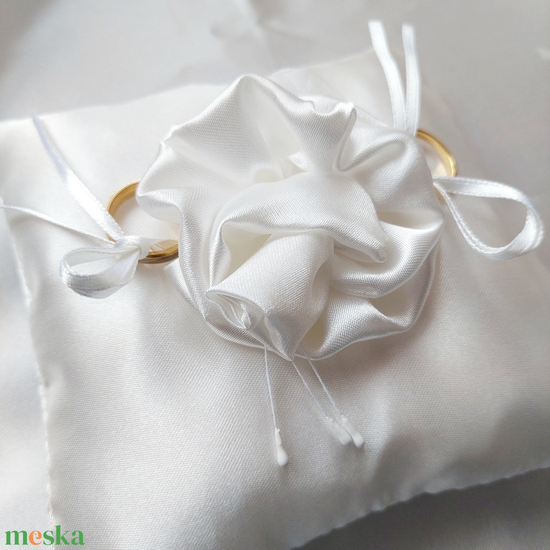 Gyűrűpárna - esküvő - kiegészítők - gyűrűtartó & gyűrűpárna - Meska.hu