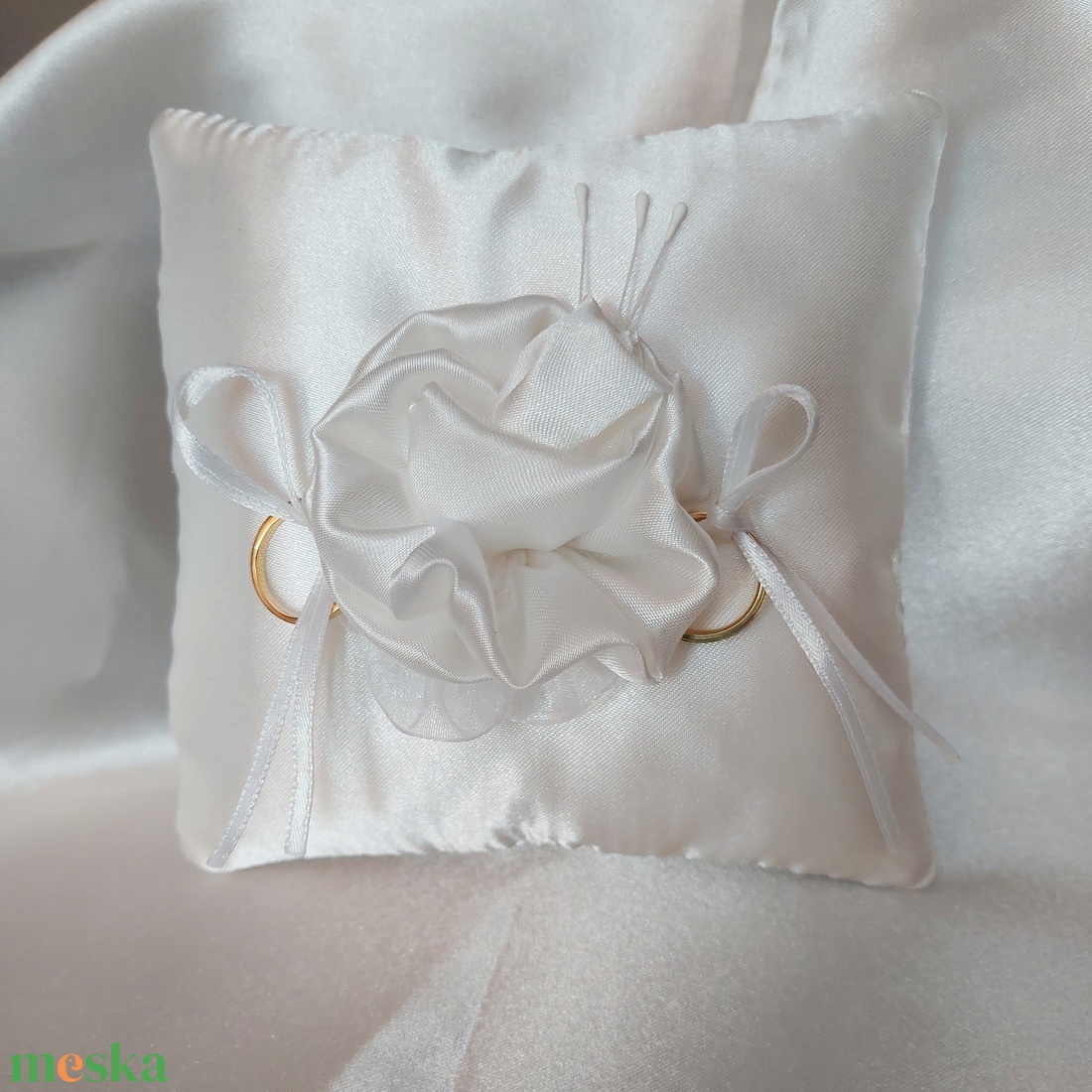 Gyűrűpárna - esküvő - kiegészítők - gyűrűtartó & gyűrűpárna - Meska.hu