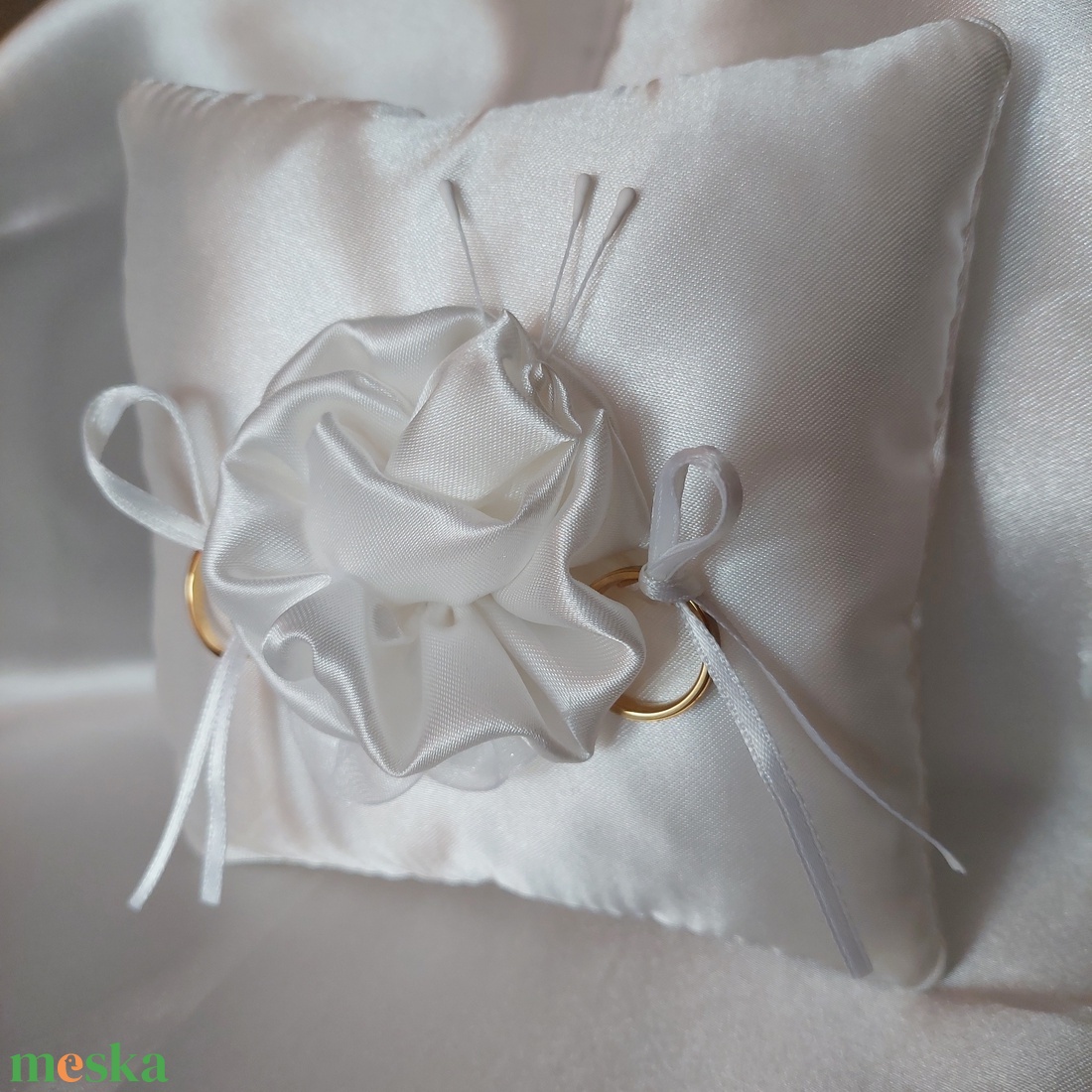 Gyűrűpárna - esküvő - kiegészítők - gyűrűtartó & gyűrűpárna - Meska.hu