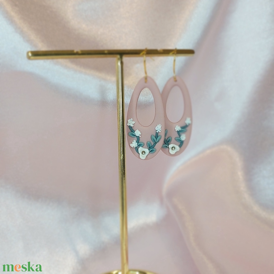 Fülbevaló - ékszer - fülbevaló - lógó csepp fülbevaló - Meska.hu