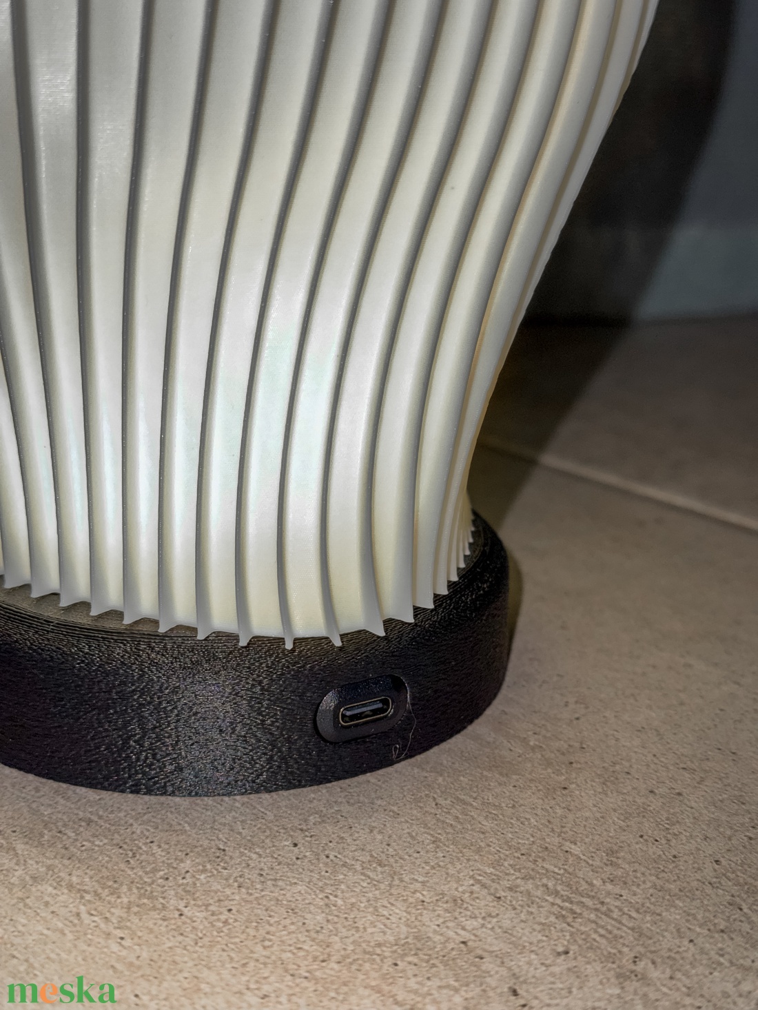 Aurora Twist - otthon & életmód - lámpa - asztali lámpa - Meska.hu