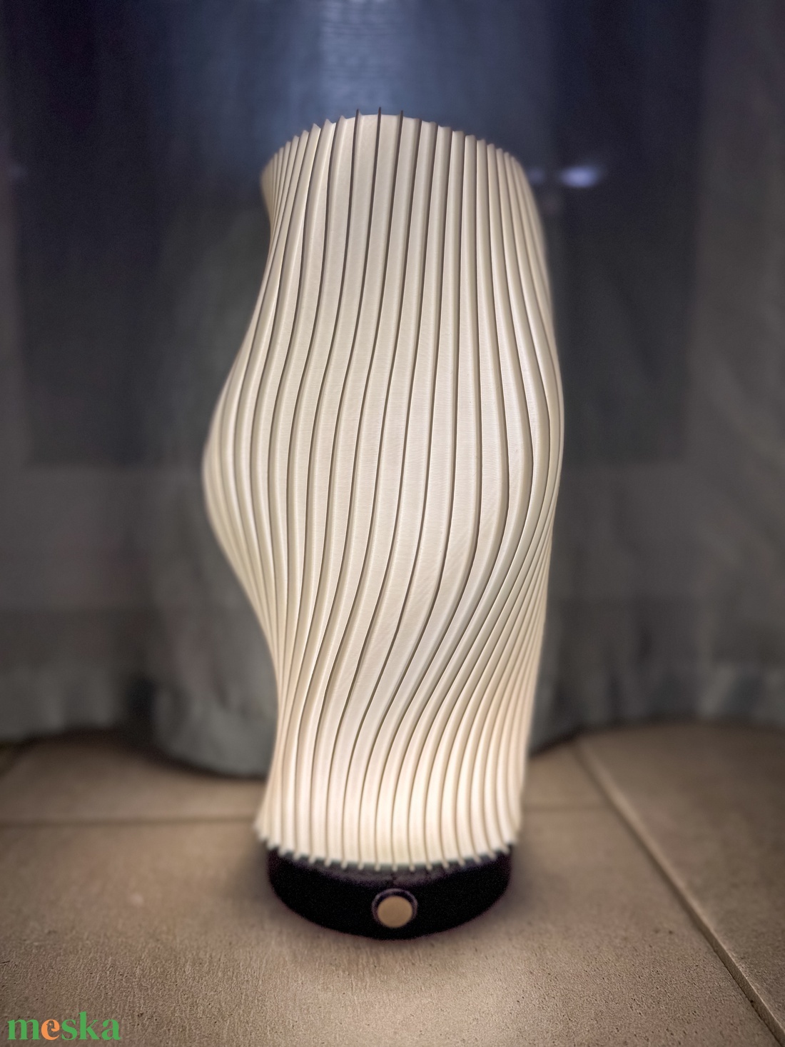 Aurora Twist - otthon & életmód - lámpa - asztali lámpa - Meska.hu