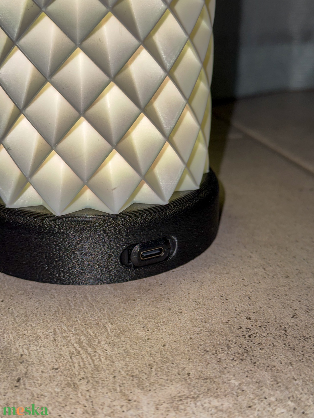 Diamond Glow - otthon & életmód - lámpa - asztali lámpa - Meska.hu