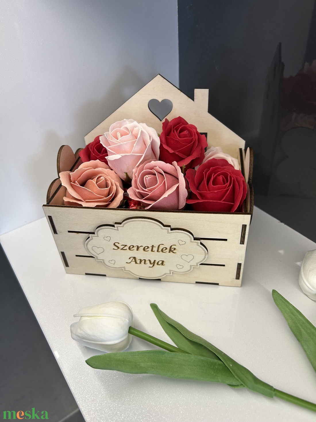 Anyák napi desszert/virágtartó box - otthon & életmód - dekoráció - asztal és polc dekoráció - asztaldísz - Meska.hu Anyák napi desszert/virágtartó box - otthon & életmód - dekoráció - asztal és polc dekoráció - asztaldísz - Meska.hu