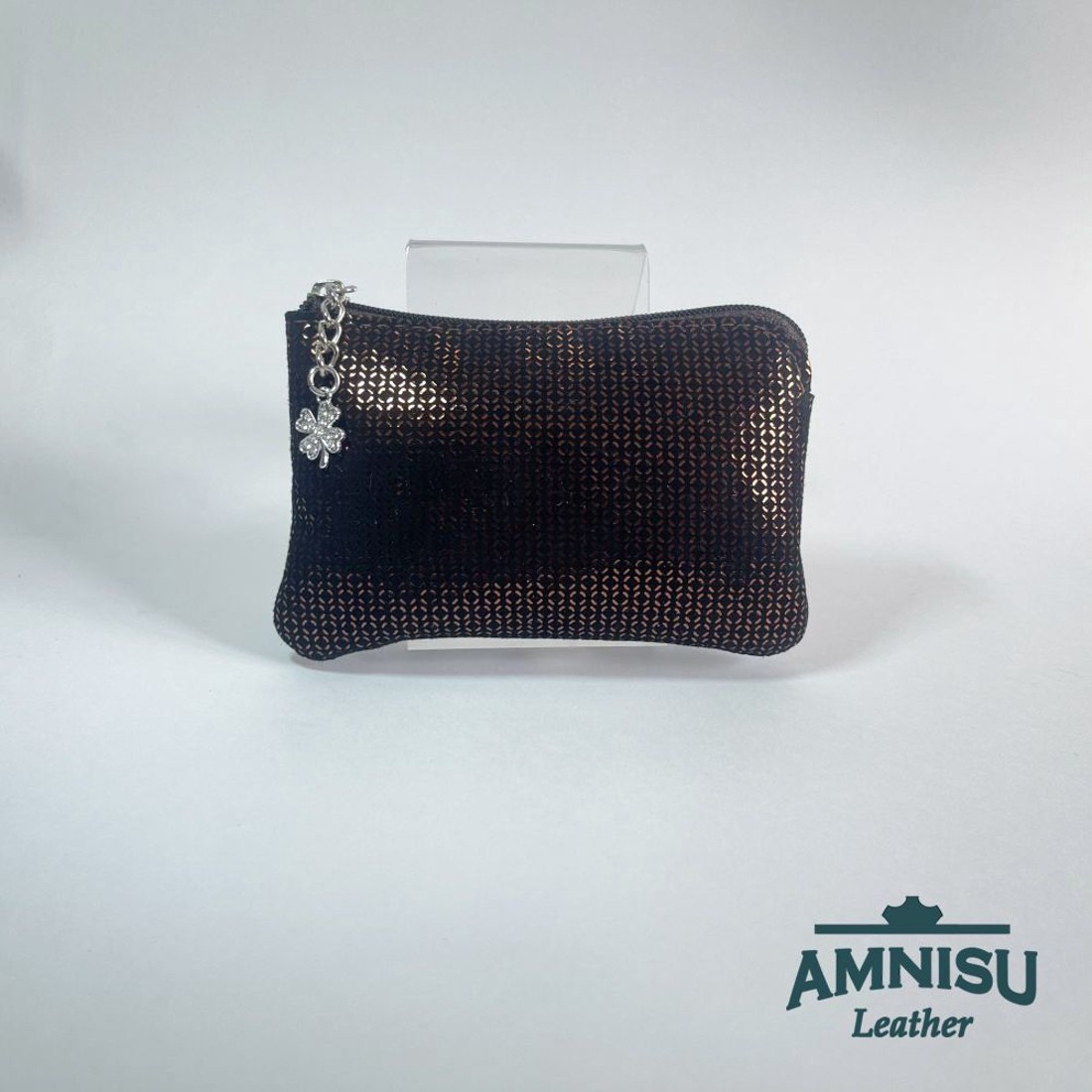 Bronz mintás egy cipzáras kulcstartó A9016 - táska & tok - kulcstartó & táskadísz - kulcstartó - Meska.hu