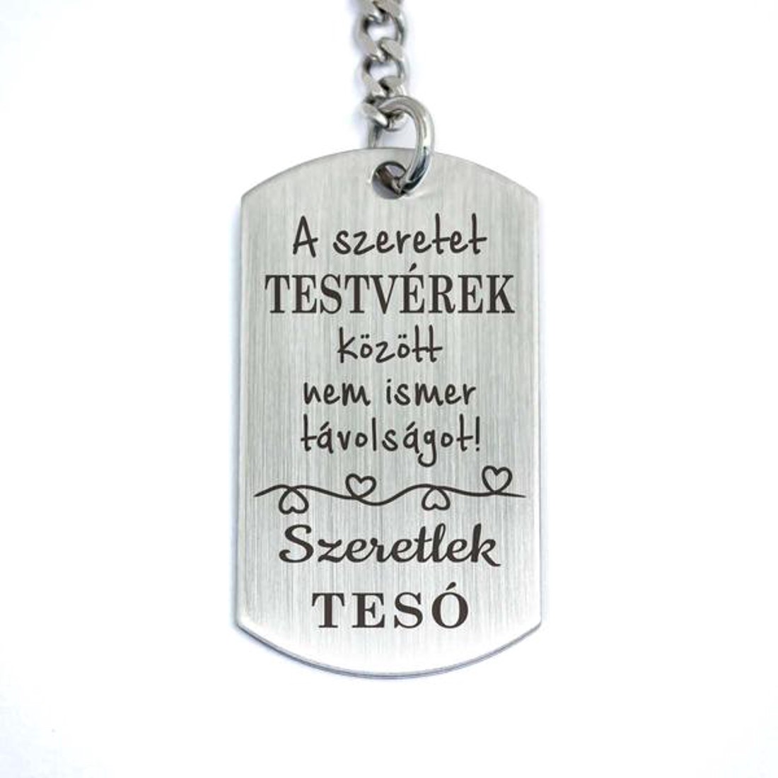 A szeretet Testvérek között acél medálos kulcstartó - táska & tok - kulcstartó & táskadísz - kulcstartó - Meska.hu A szeretet Testvérek között acél medálos kulcstartó - táska & tok - kulcstartó & táskadísz - kulcstartó - Meska.hu