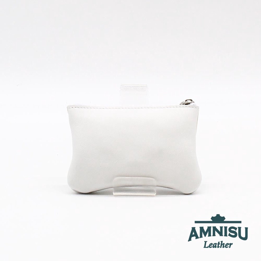 Fehér - hologramos arany ívelt egy cipzáras kulcstartó C3002 - táska & tok - kulcstartó & táskadísz - kulcstartó - Meska.hu