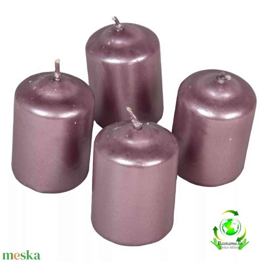 Metál adventi gyertya szett 40x60mm - halvány lila - kellékek & szerszámok - dekorációs kellékek - dekorációs gyertya - Meska.hu Metál adventi gyertya szett 40x60mm - halvány lila - kellékek & szerszámok - dekorációs kellékek - dekorációs gyertya - Meska.hu