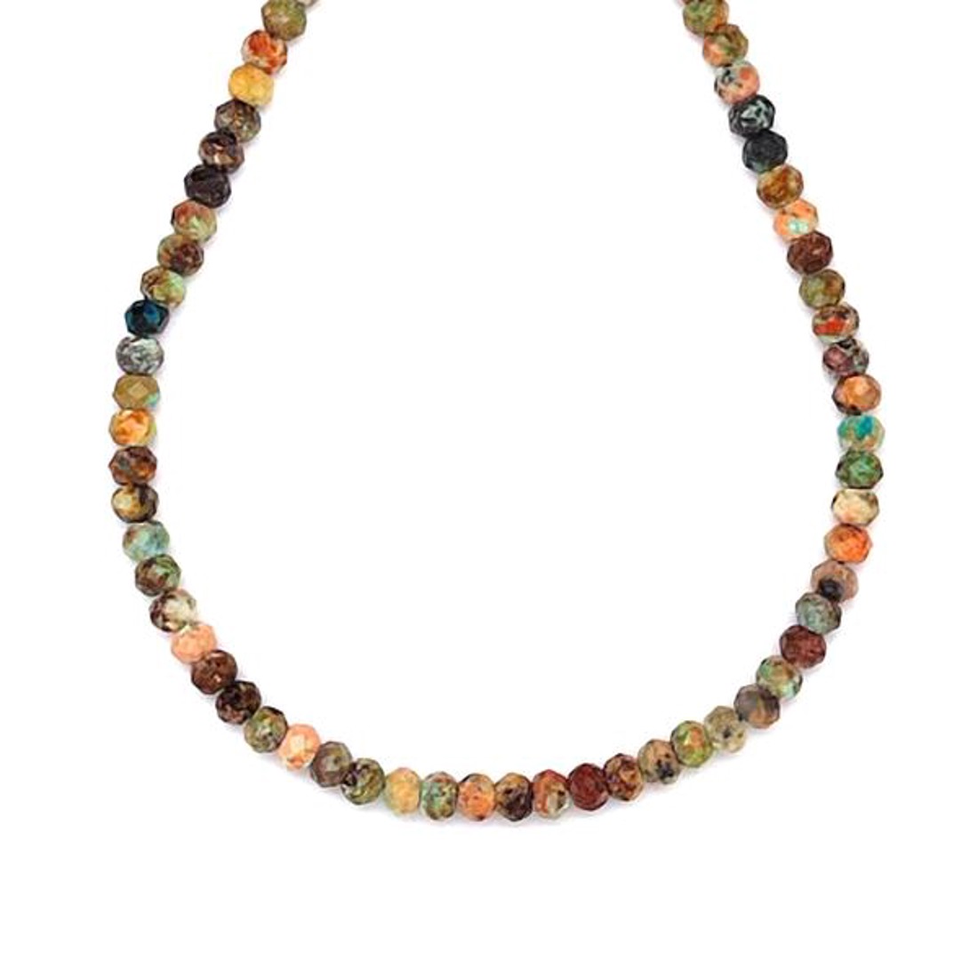 Türkiz fazettált korong 4x3mm ékszerkészítő alapanyag (füzér) - kellékek & szerszámok - ásvány alapanyag - ásványfüzér - Meska.hu