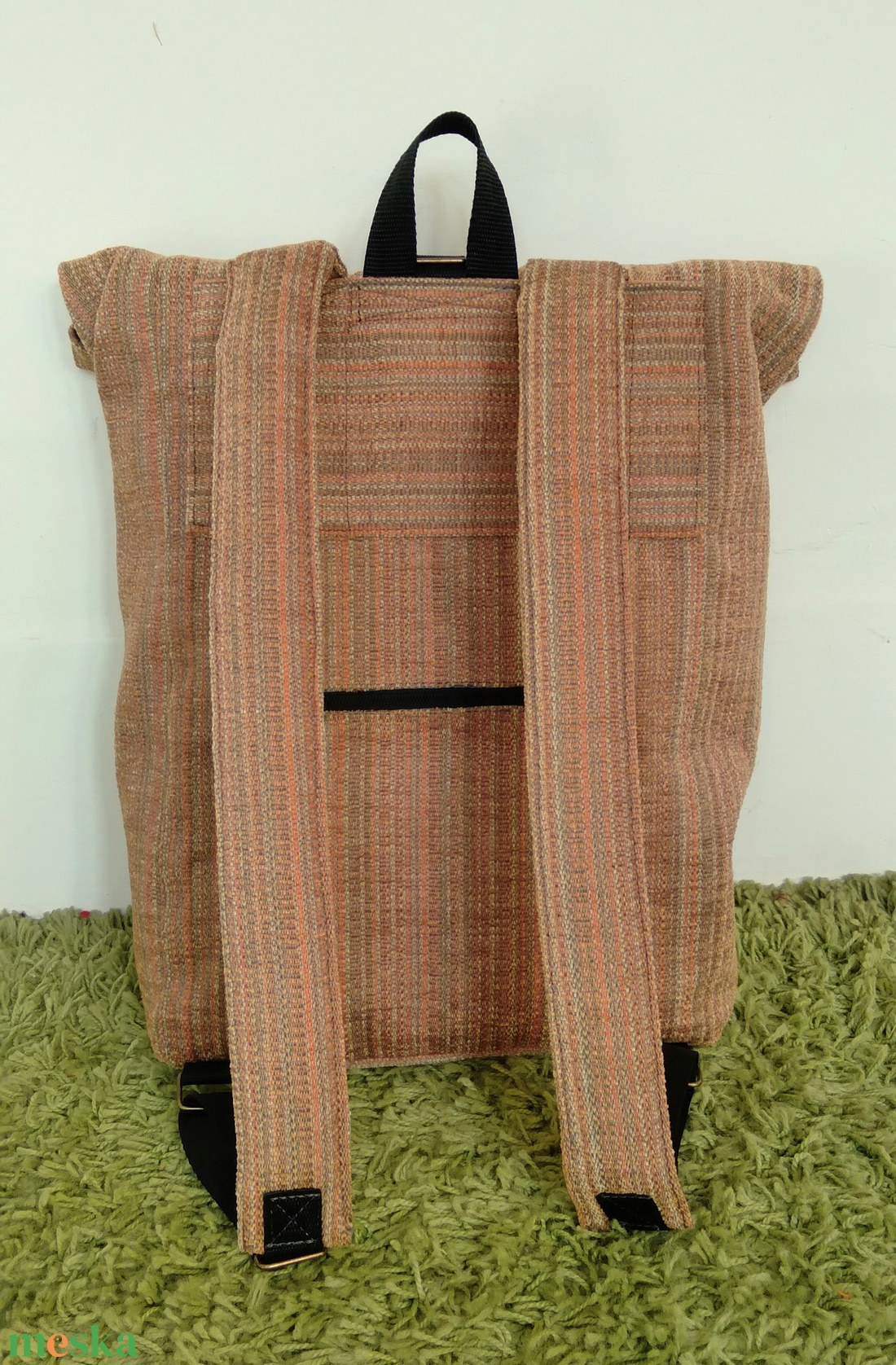 Retro textil vegán hátizsák neszesszerrel - táska & tok - hátizsák - hátizsák - Meska.hu Retro textil vegán hátizsák neszesszerrel - táska & tok - hátizsák - hátizsák - Meska.hu