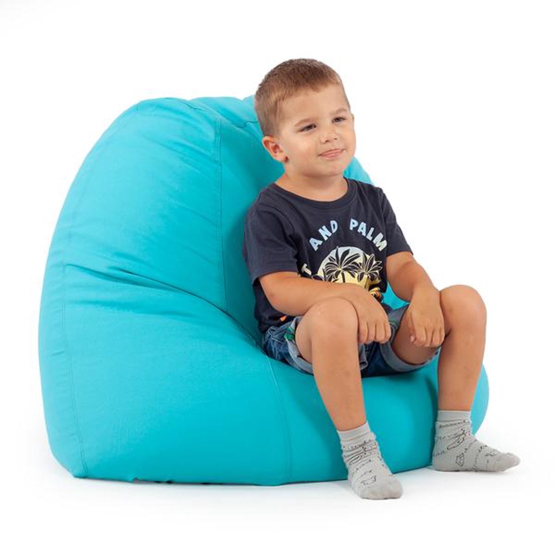 Türkiz Tini Babzsákfotel - otthon & életmód - bútor - babzsák - babzsákfotel  - Meska.hu