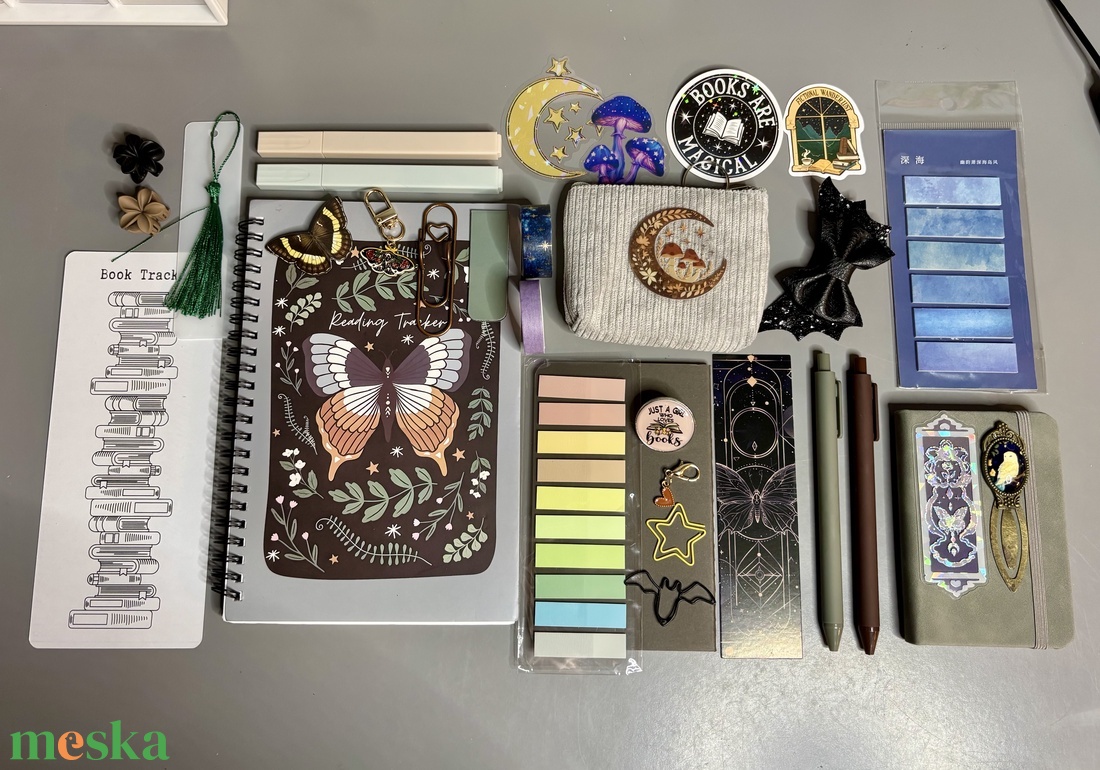 Arany csomag bookish bundle - otthon & életmód - papír, írószer - jegyzetfüzet & napló - Meska.hu