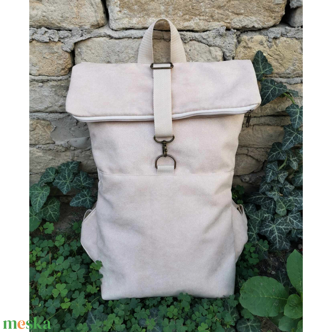 RE'A dizájn Sea-sand rolltop hátizsák M méret - táska & tok - hátizsák - roll top hátizsák - Meska.hu RE'A dizájn Sea-sand rolltop hátizsák M méret - táska & tok - hátizsák - roll top hátizsák - Meska.hu