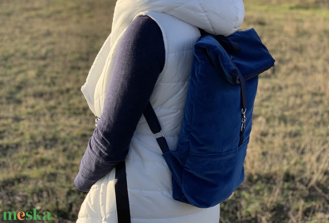 RE'A dizájn Azure rolltop hátizsák M méret - táska & tok - hátizsák - roll top hátizsák - Meska.hu RE'A dizájn Azure rolltop hátizsák M méret - táska & tok - hátizsák - roll top hátizsák - Meska.hu