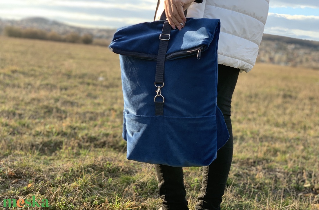 RE'A dizájn Azure rolltop hátizsák M méret - táska & tok - hátizsák - roll top hátizsák - Meska.hu RE'A dizájn Azure rolltop hátizsák M méret - táska & tok - hátizsák - roll top hátizsák - Meska.hu