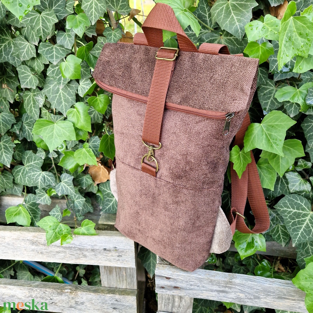 RE'A dizájn Teddy rolltop hátizsák hosszított S méret - táska & tok - hátizsák - roll top hátizsák - Meska.hu RE'A dizájn Teddy rolltop hátizsák hosszított S méret - táska & tok - hátizsák - roll top hátizsák - Meska.hu