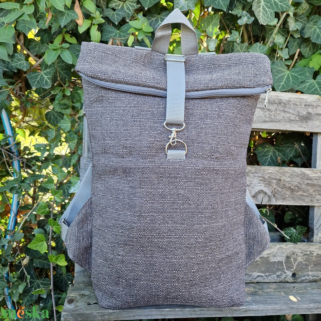 RE'A dizájn Speckled Stone rolltop hátizsák  M/L közötti méret - táska & tok - hátizsák - roll top hátizsák - Meska.hu