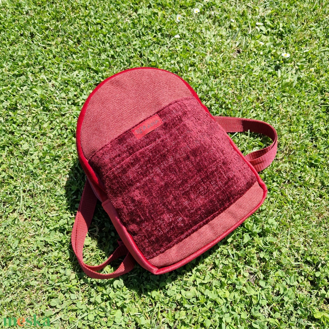 RE'A dizájn Merlot Wine hátizsák - táska & tok - hátizsák - hátizsák - Meska.hu