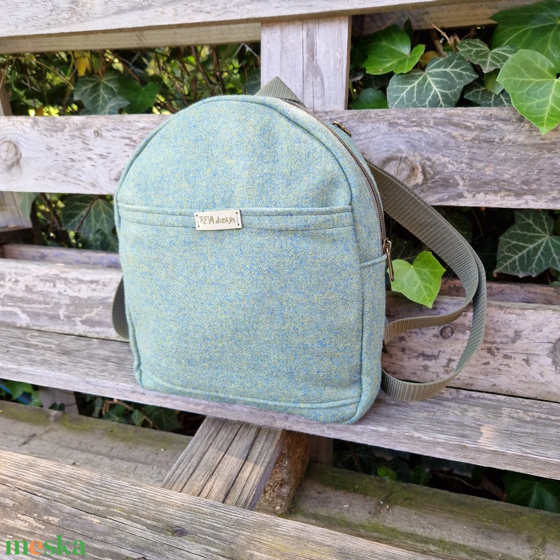 RE'A dizájn Pine Forest hátizsák - táska & tok - hátizsák - hátizsák - Meska.hu