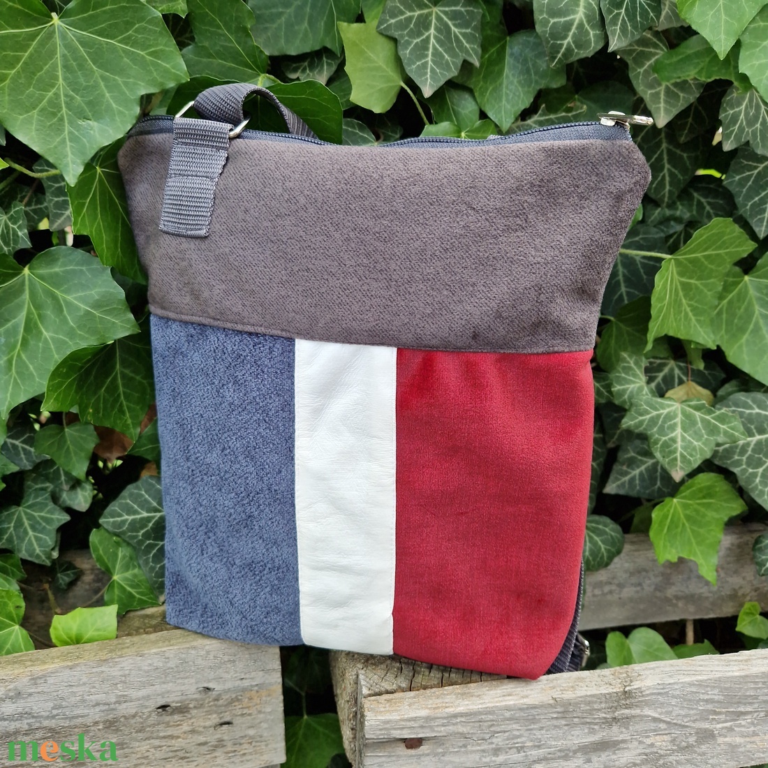 RE'A dizájn Paris Romantic crossbody táska - táska & tok - kézitáska & válltáska - vállon átvethető táska - Meska.hu