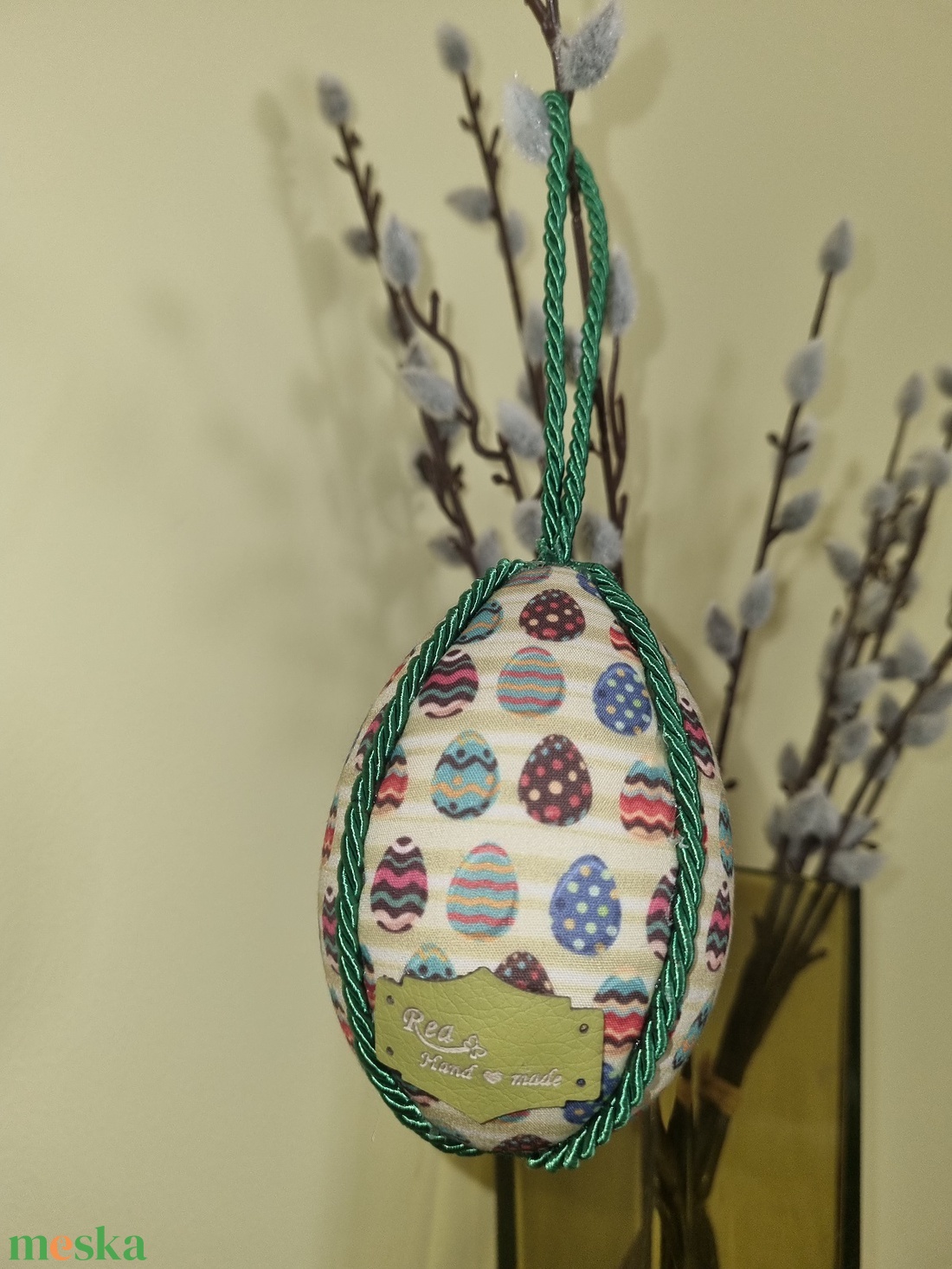 Húsvéti tojásdísz - otthon & életmód - dekoráció - fali és függő dekoráció - függődísz - Meska.hu