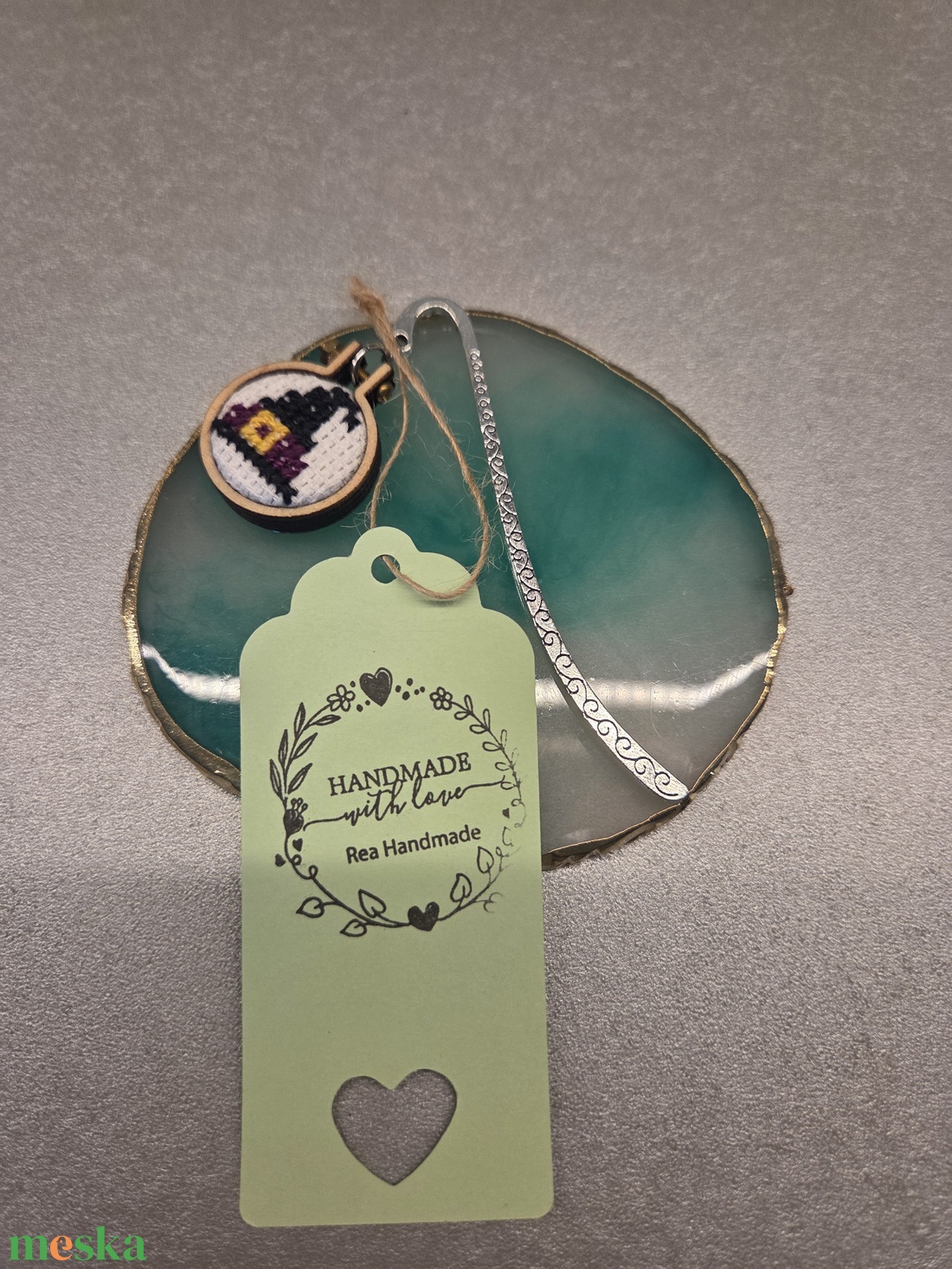 Fém könyvjelző - könyv & zene - könyvjelző - Meska.hu