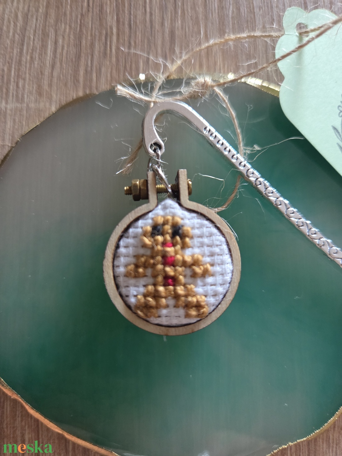 Fém könyvjelző mézi - könyv & zene - könyvjelző - Meska.hu