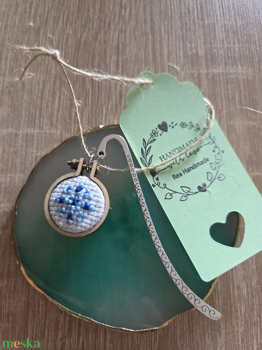 Fém könyvjelző hópehely - könyv & zene - könyvjelző - Meska.hu