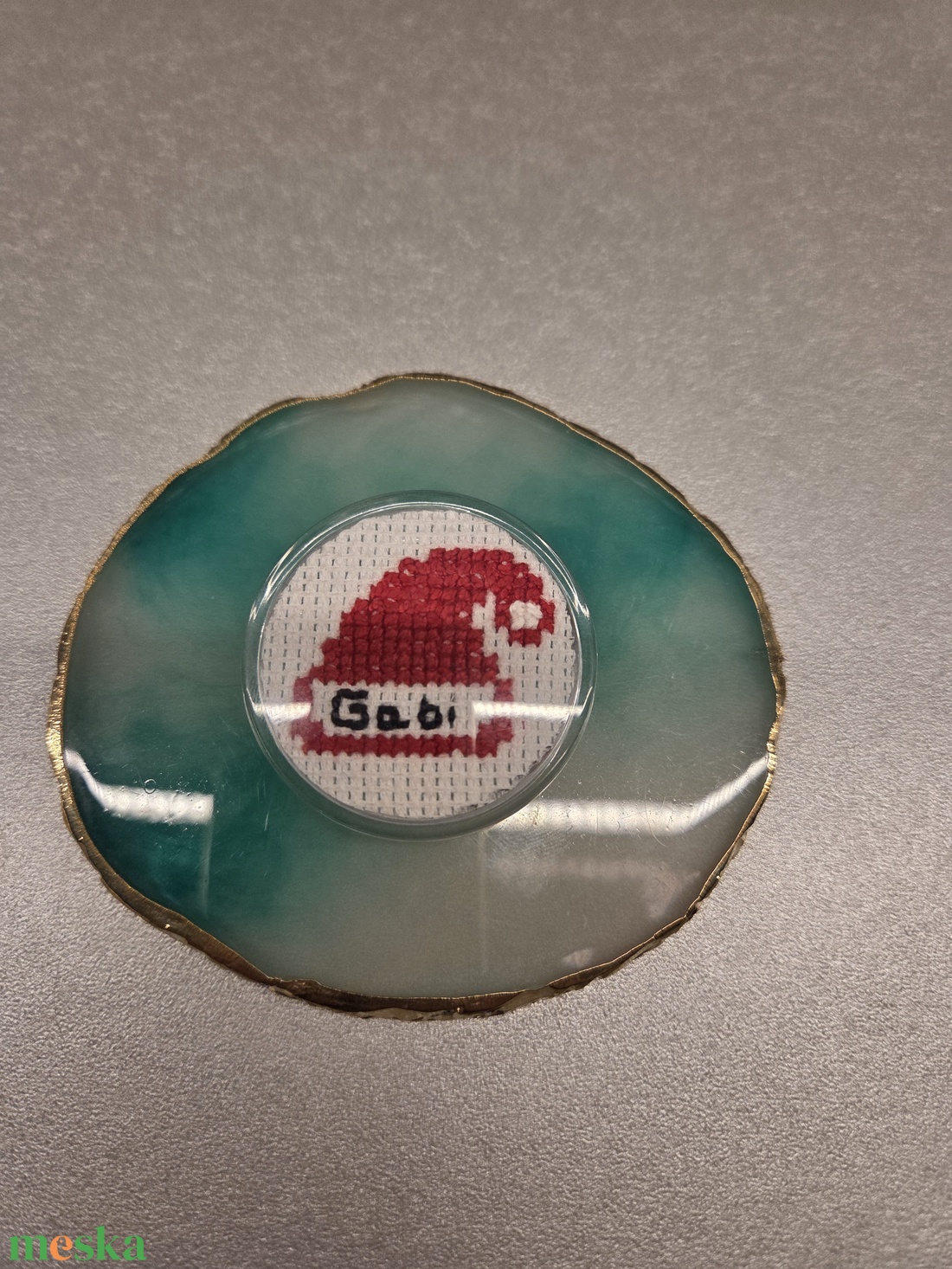 Mikulás kitűző - ékszer - kitűző és bross - Meska.hu