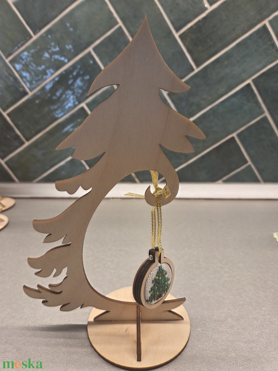 Karácsonyfa pénzátadó - karácsony - karácsonyi lakásdekoráció - karácsonyi lakásdíszek - Meska.hu