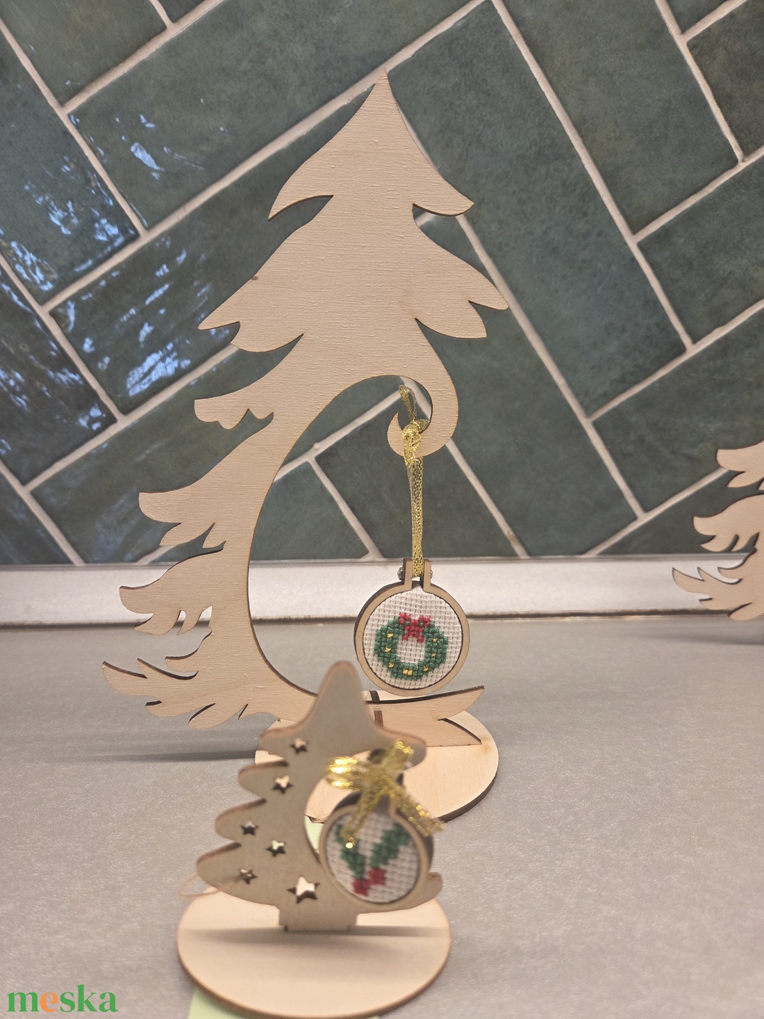 Karácsonyfa pénzátadó - karácsony - karácsonyi lakásdekoráció - karácsonyi lakásdíszek - Meska.hu