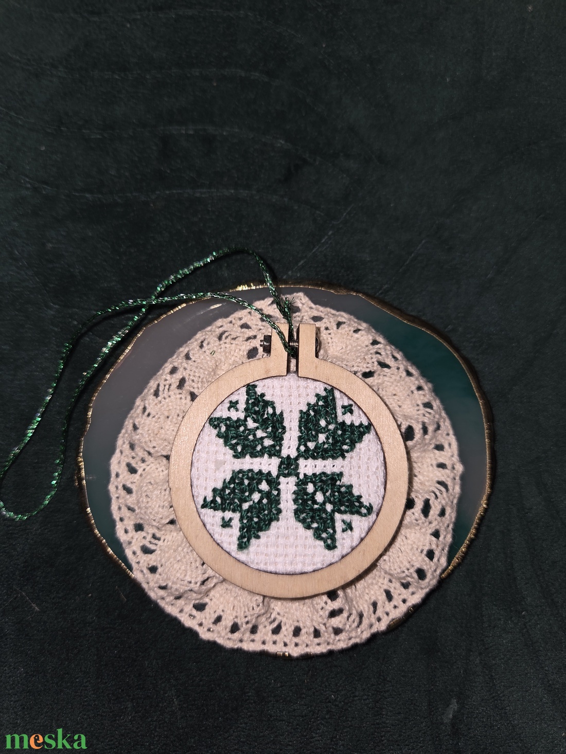 Karácsonyfadísz szett - karácsony - karácsonyi lakásdekoráció - karácsonyfadíszek - Meska.hu