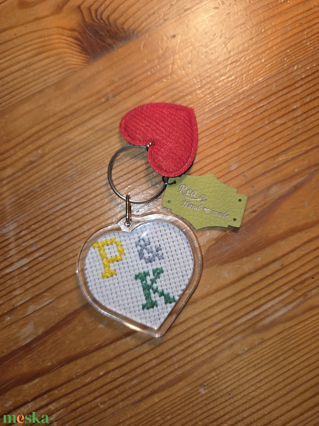 Valentin-napi kulcstartó - táska & tok - kulcstartó & táskadísz - kulcstartó - Meska.hu